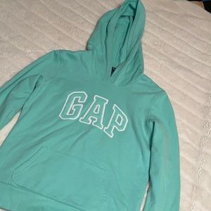 GAP hoodie, mint green
